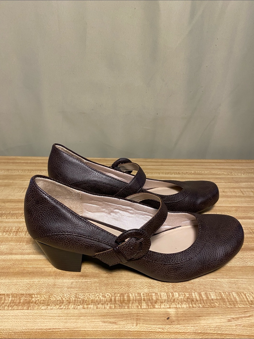 LifeStride ROZZ Mary Jane  Pump Brown 10M